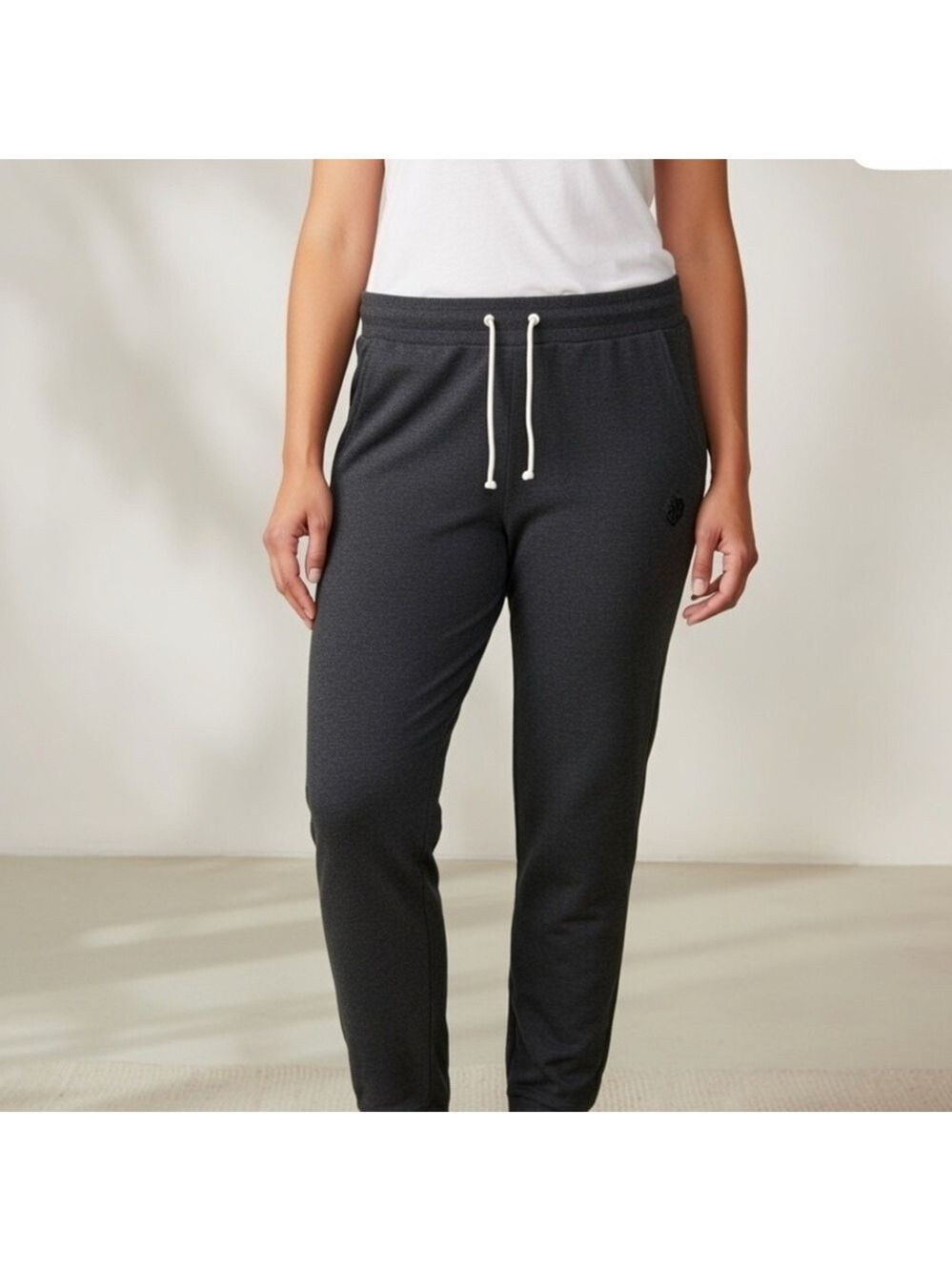 Stio Women’s Turpin Fleece Joggers Black Heather Size XS EUC